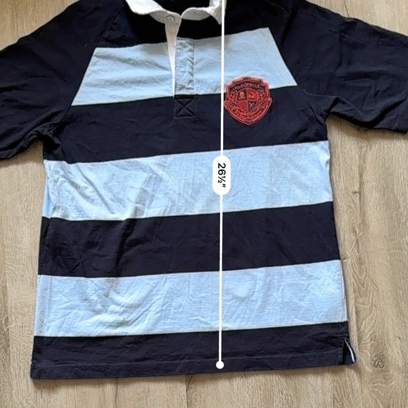 Men’s vintage Marc Ecko Striped Polo - Picture 3 of 5